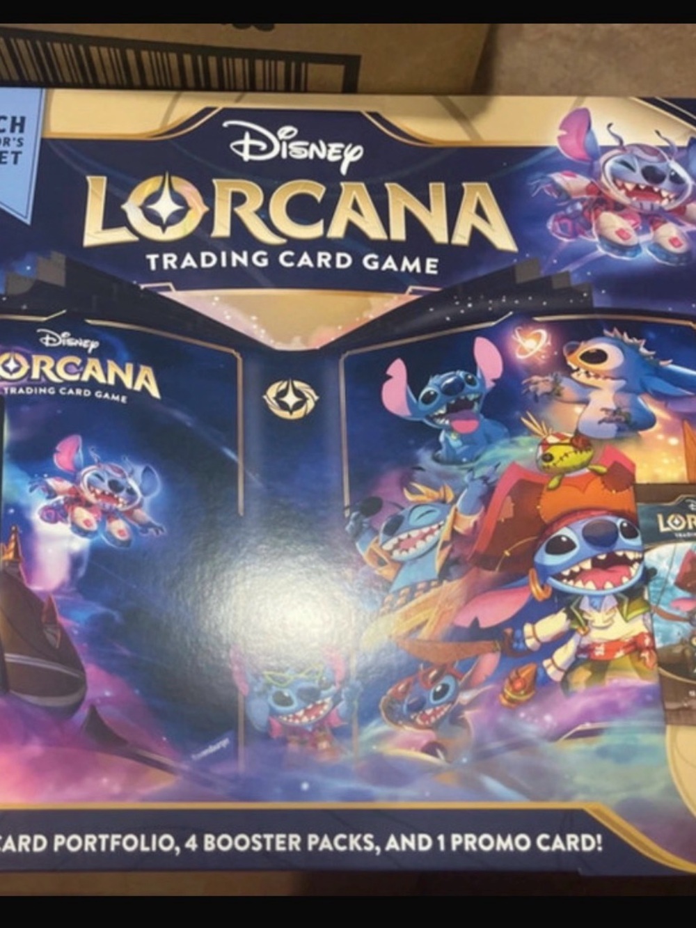 Disney Lorcana Trading Card Game Starter Set - Blue and Purple Artwork